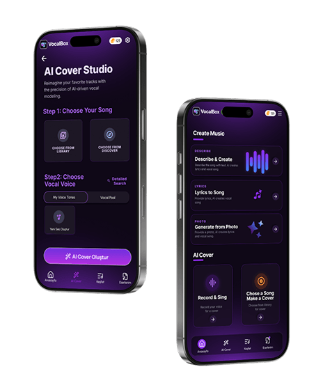 Vocalbox - AI Music Generator App